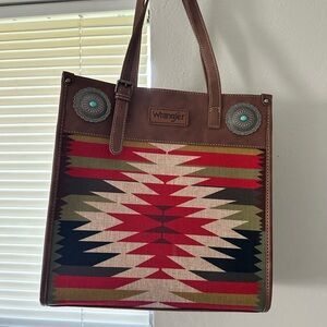 Wrangler Aztec Tote Bag